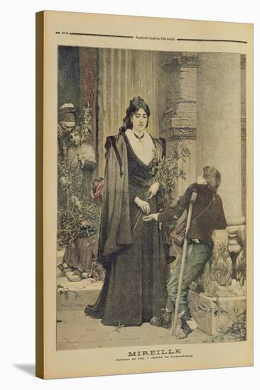 Mireille, from the Illustrated Supplement of 'Le Petit Journal', 18th November 1893-Pierre-Auguste Cot-Stretched Canvas