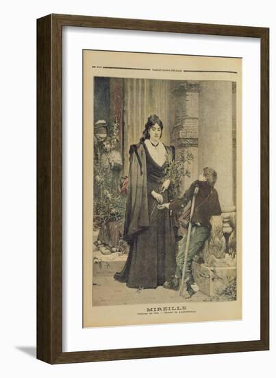 Mireille, from the Illustrated Supplement of 'Le Petit Journal', 18th November 1893-Pierre-Auguste Cot-Framed Giclee Print