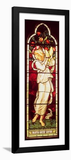 Miriam, Designed by Burne-Jones, Executed by Morris Marshall Faulkner and Co., Chancel South Window-null-Framed Giclee Print