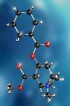 Cocaine Drug Molecule-Miriam Maslo-Photographic Print