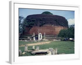 Mirisaveti Stupa, Anuradhapura-null-Framed Photographic Print