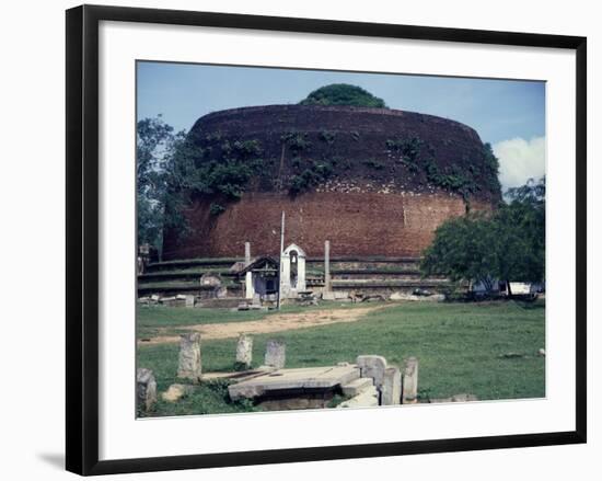 Mirisaveti Stupa, Anuradhapura-null-Framed Photographic Print