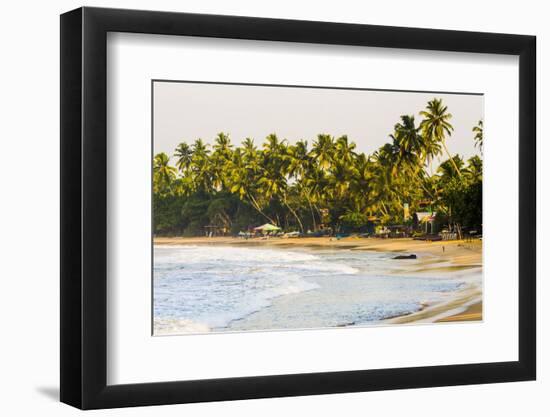 Mirissa Beach at Sunset, South Coast, Southern Province, Sri Lanka, Asia-Matthew Williams-Ellis-Framed Photographic Print