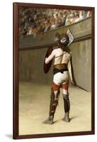 Mirmillon - a Gallic Gladiator-Jean Leon Gerome-Framed Giclee Print