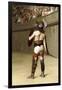 Mirmillon - a Gallic Gladiator-Jean Leon Gerome-Framed Giclee Print