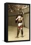 Mirmillon - a Gallic Gladiator-Jean Leon Gerome-Framed Stretched Canvas