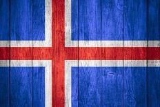 Flag Of Iceland-Miro Novak-Art Print