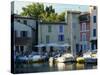 Miroir Aux Oiseaux Canal, Martigues, Bouches-Du-Rhone, Provence, France-Tomlinson Ruth-Stretched Canvas