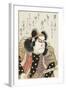 Miroirs des acteurs de kabuki (yakusha awase kagami)-Utagawa Toyokuni-Framed Giclee Print