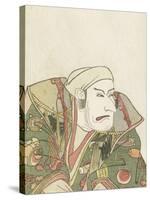 Miroirs des acteurs de kabuki (yakusha awase kagami)-Utagawa Toyokuni-Stretched Canvas