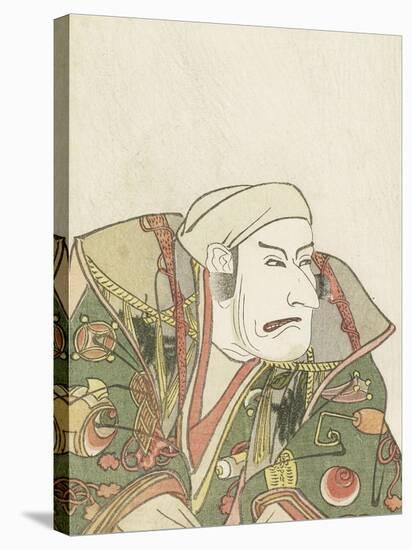 Miroirs des acteurs de kabuki (yakusha awase kagami)-Utagawa Toyokuni-Stretched Canvas