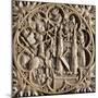 Mirror Box Valve Depicting Tournament, Ca 1380-null-Mounted Giclee Print