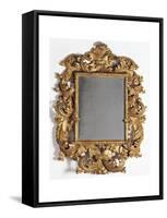 Mirror, Carved and Gilded Lime Tree Wood, Italy-null-Framed Stretched Canvas