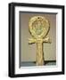 Mirror Case in the Form of an Ankh, from the Tomb of Tutankhamun (circa 1370-52 BC) New Kingdom-null-Framed Giclee Print