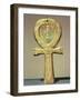 Mirror Case in the Form of an Ankh, from the Tomb of Tutankhamun (circa 1370-52 BC) New Kingdom-null-Framed Giclee Print