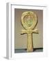 Mirror Case in the Form of an Ankh, from the Tomb of Tutankhamun (circa 1370-52 BC) New Kingdom-null-Framed Giclee Print