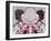 Mirror Geisha-Abstract Graffiti-Framed Giclee Print