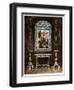 Mirror, Gueridons, and Table Overlaid with Silver Plaques, 1910-Edwin Foley-Framed Giclee Print