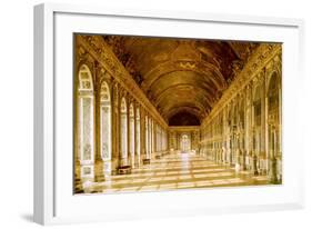 Mirror Hall Palace Versailles-null-Framed Premium Giclee Print