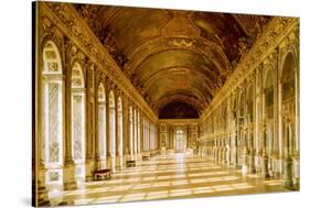 Mirror Hall Palace Versailles-null-Stretched Canvas