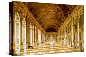 Mirror Hall Palace Versailles-null-Stretched Canvas