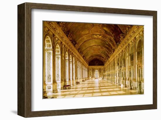Mirror Hall Palace Versailles-null-Framed Art Print