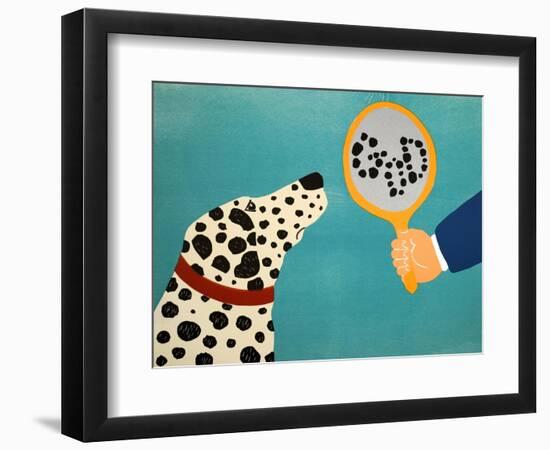 Mirror Image Of Dog-Stephen Huneck-Framed Giclee Print