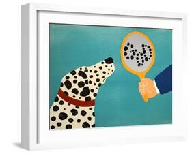 Mirror Image Of Dog-Stephen Huneck-Framed Giclee Print