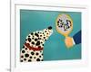 Mirror Image Of Dog-Stephen Huneck-Framed Premium Giclee Print