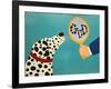 Mirror Image Of Dog-Stephen Huneck-Framed Premium Giclee Print