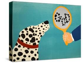 Mirror Image Of Dog-Stephen Huneck-Stretched Canvas