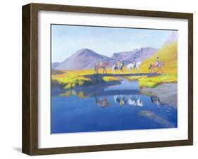 Mirror in the Cairngorms-William Ireland-Framed Giclee Print