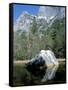 Mirror Lake and Half Dome, Yosemite National Park, Unesco World Heritage Site, USA-Roy Rainford-Framed Stretched Canvas