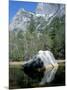 Mirror Lake and Half Dome, Yosemite National Park, Unesco World Heritage Site, USA-Roy Rainford-Mounted Photographic Print