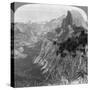 Mirror Lake, Half Dome and Clouds Rest, Yosemite Valley, California, USA, 1902-Underwood & Underwood-Stretched Canvas
