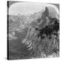 Mirror Lake, Half Dome and Clouds Rest, Yosemite Valley, California, USA, 1902-Underwood & Underwood-Stretched Canvas