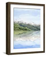 Mirror Lake I-Grace Popp-Framed Art Print