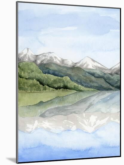 Mirror Lake I-Grace Popp-Mounted Art Print