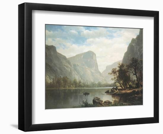 Mirror Lake, Yosemite Valley-Albert Bierstadt-Framed Art Print