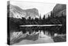 Mirror Lake, Yosemite Valley-Samuel Valentine Hunt-Stretched Canvas