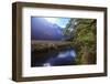 Mirror Lakes Reflect the Surrounding Snow Covered Mountains , the South Island of New Zealand-Paul Dymond-Framed Photographic Print