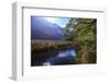 Mirror Lakes Reflect the Surrounding Snow Covered Mountains , the South Island of New Zealand-Paul Dymond-Framed Photographic Print