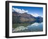 Mirror-Like Reflections on Lake Wakatipu Near Glenorchy in New Z-Sergio Ballivian-Framed Photographic Print