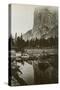 Mirror View, El Capitan, Yosemite Park, California, 1866-Carleton Watkins-Stretched Canvas