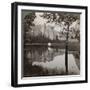 Mirror View of Cathedral Rocks, Yosemite Valley, California, USA, 1902-Underwood & Underwood-Framed Photographic Print