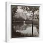 Mirror View of Cathedral Rocks, Yosemite Valley, California, USA, 1902-Underwood & Underwood-Framed Photographic Print