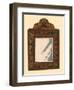 Mirror with walnut frame with inlaid marquetry, 1905-Shirley Slocombe-Framed Giclee Print