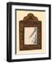 Mirror with walnut frame with inlaid marquetry, 1905-Shirley Slocombe-Framed Giclee Print