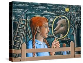Mirror-PJ Crook-Stretched Canvas