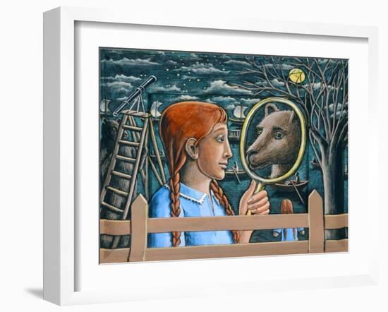 Mirror-PJ Crook-Framed Giclee Print